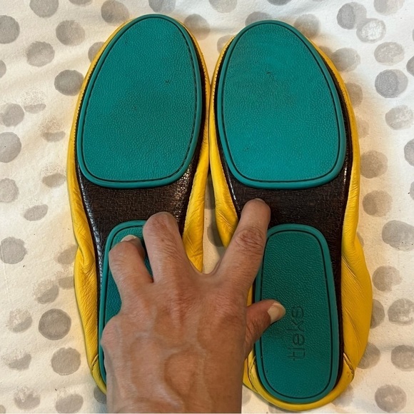 Tieks Mustard Yellow Ballet Flat Shoes Size 6 - Picture 11 of 15
